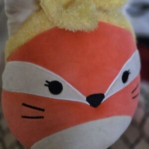 Squishmallows Orange and Yellow Fox Plush